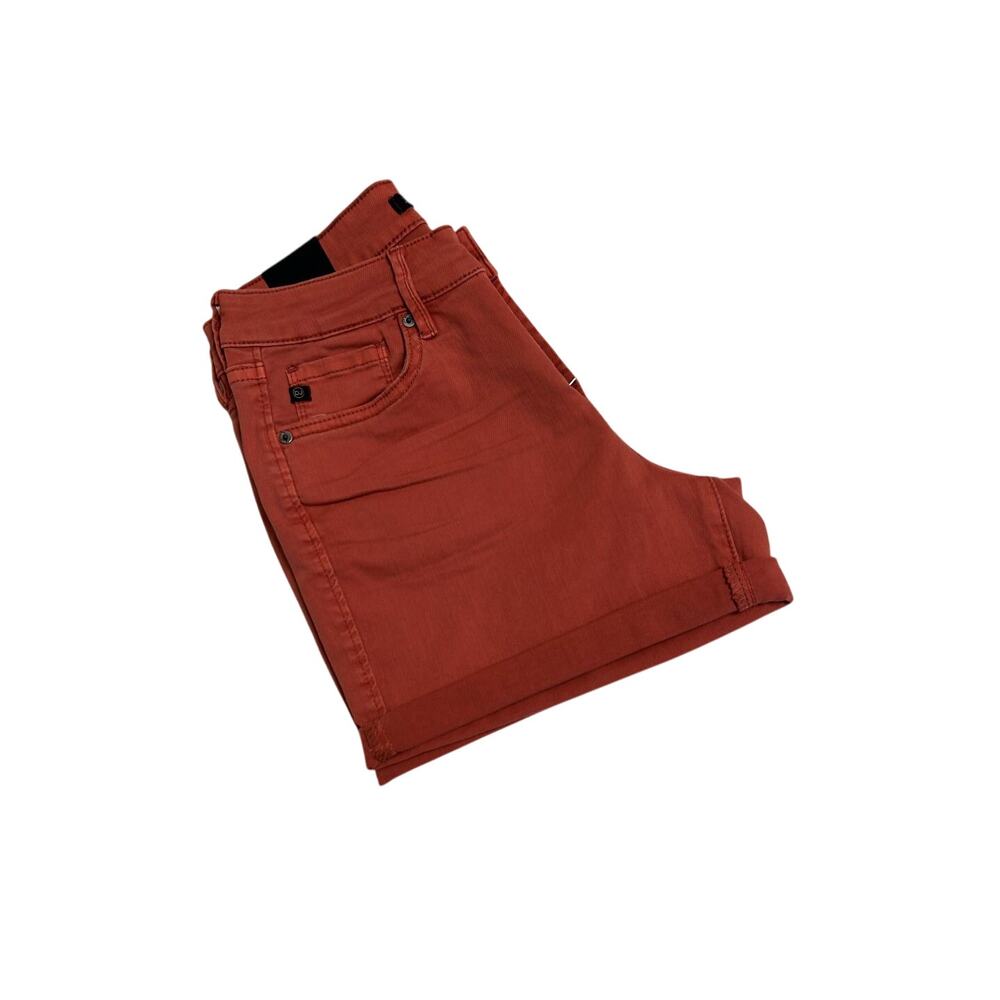 Dear John Women's Jean Shorts in Rust - Picture 3 of 12